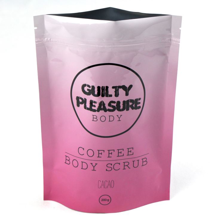 Foile de aluminiu se ridică în pungi de cafea