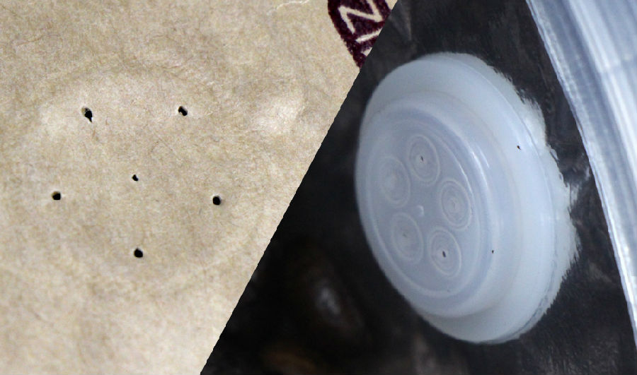 Pachet de hârtie Kraft cu fund inferior