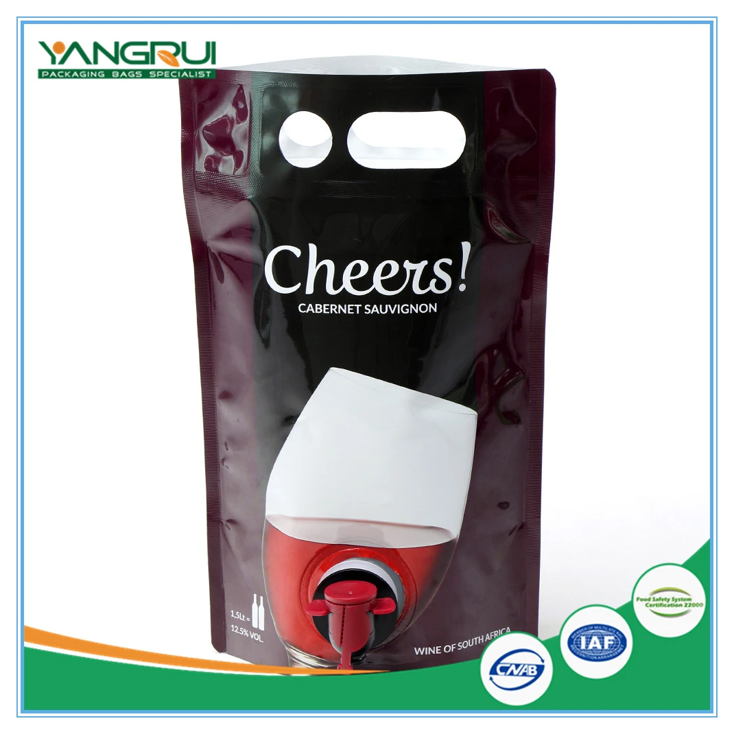 Șapca de sac Aluninum Foil Bag de vin