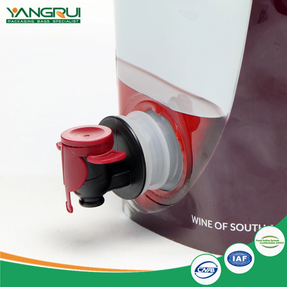 Spout Bag Aluninum Foil Wine Bag