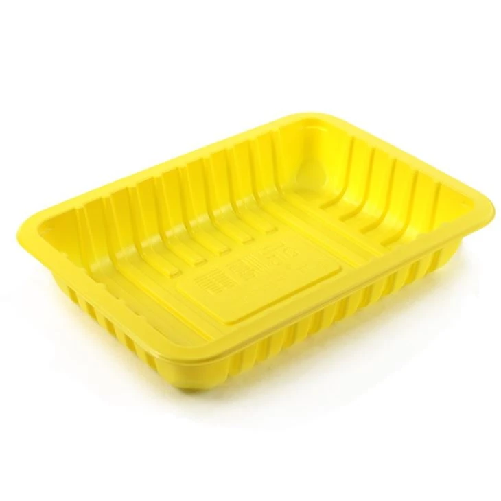 Tavă de ambalare din plastic de unică folosință PP pentru afișare pe piață