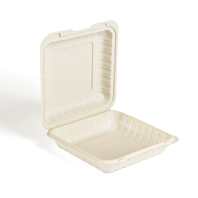 9 inch 3 compartimente transparent Eco PP Plastic Fără BPA Ambalaj de unică f...