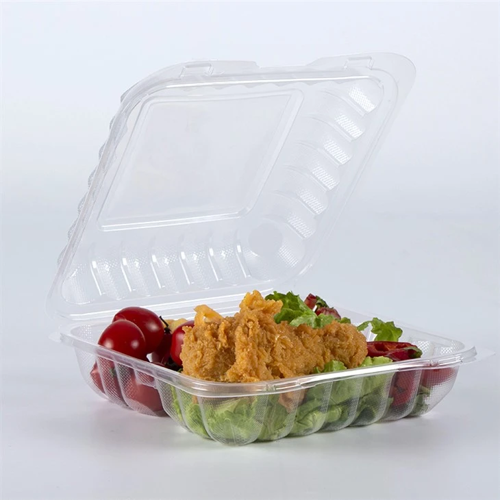 Cutie Bento transparente de unică folosință