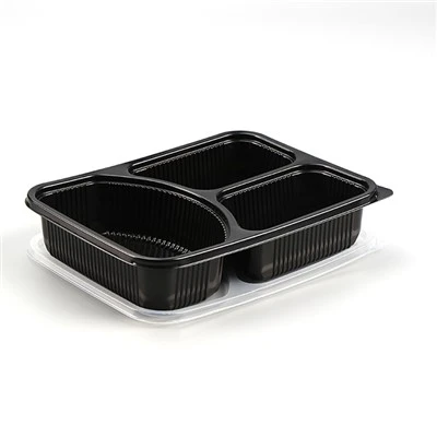 Cutii Bento pentru prânz la pachet cu 3 compartimente