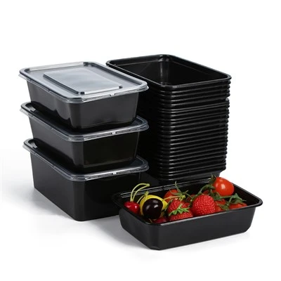 Recipiente de pregătire a mesei din plastic fără Bpa