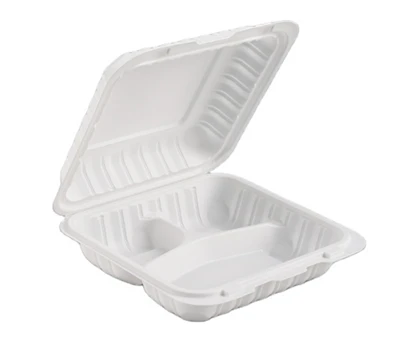 Recipient pentru alimente MFPP alb de 28 oz
