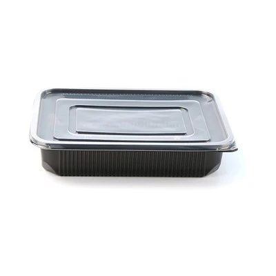 Recipiente reutilizabile pentru prepararea meselor cu capace