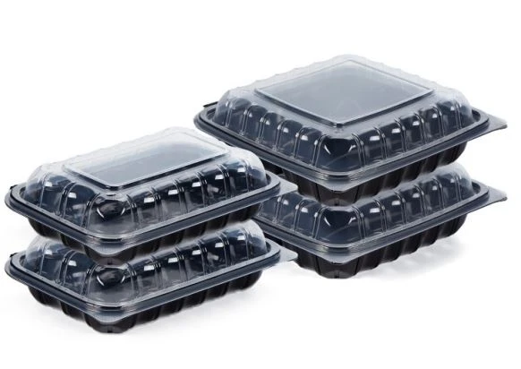 Cutie pentru prepararea alimentelor cu balamale anti-aburire