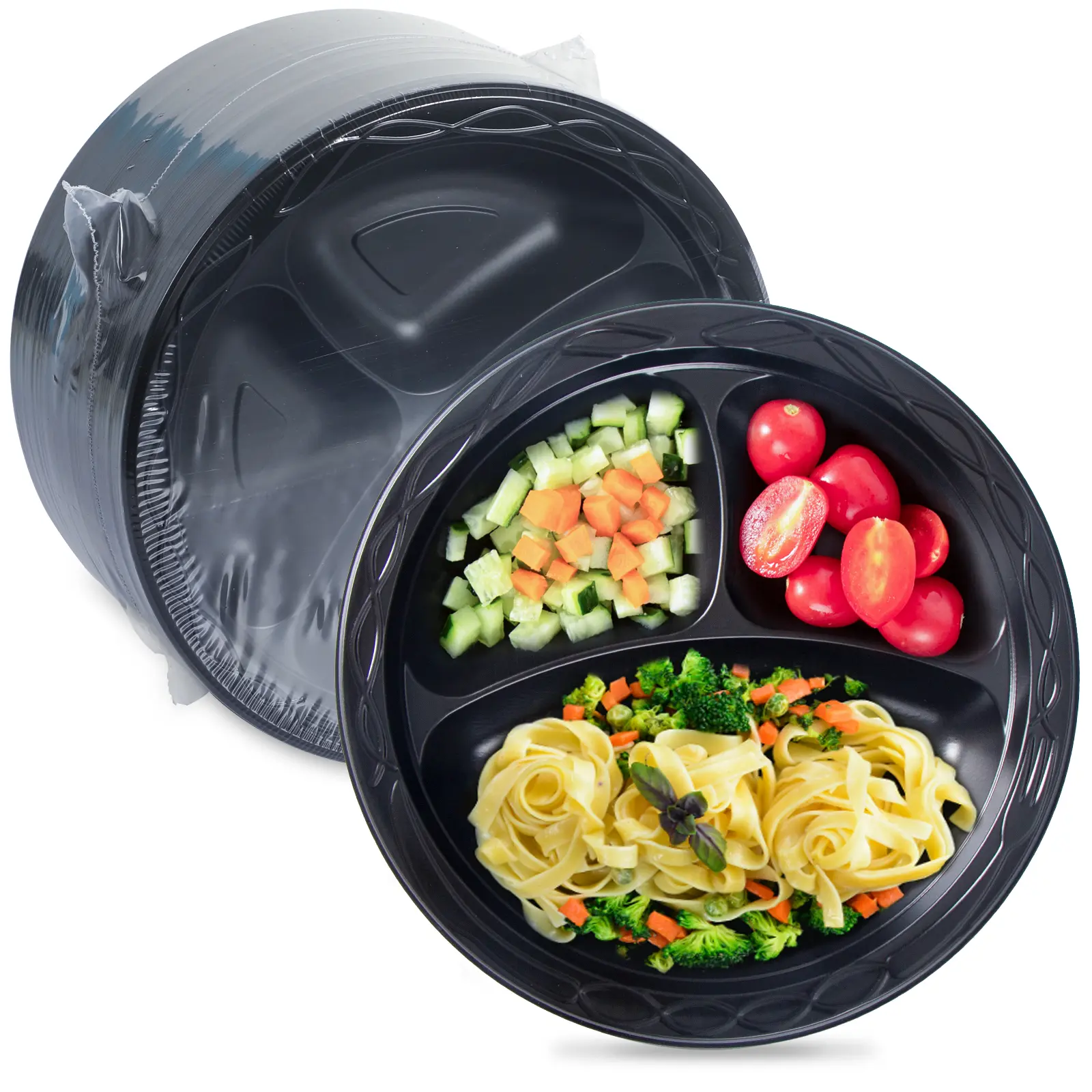 Plăci din plastic negru