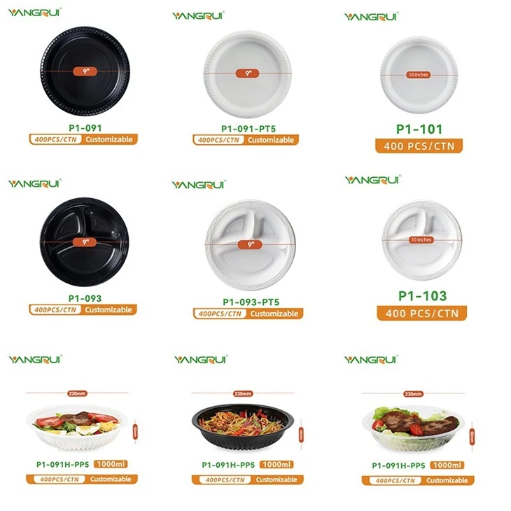 Black Plastic Plates suppliers