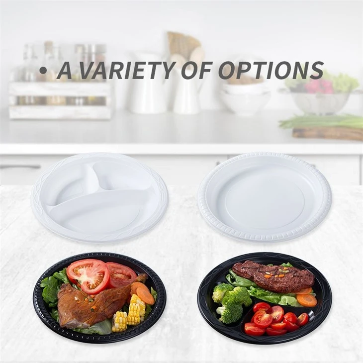 Black Plastic Plates best