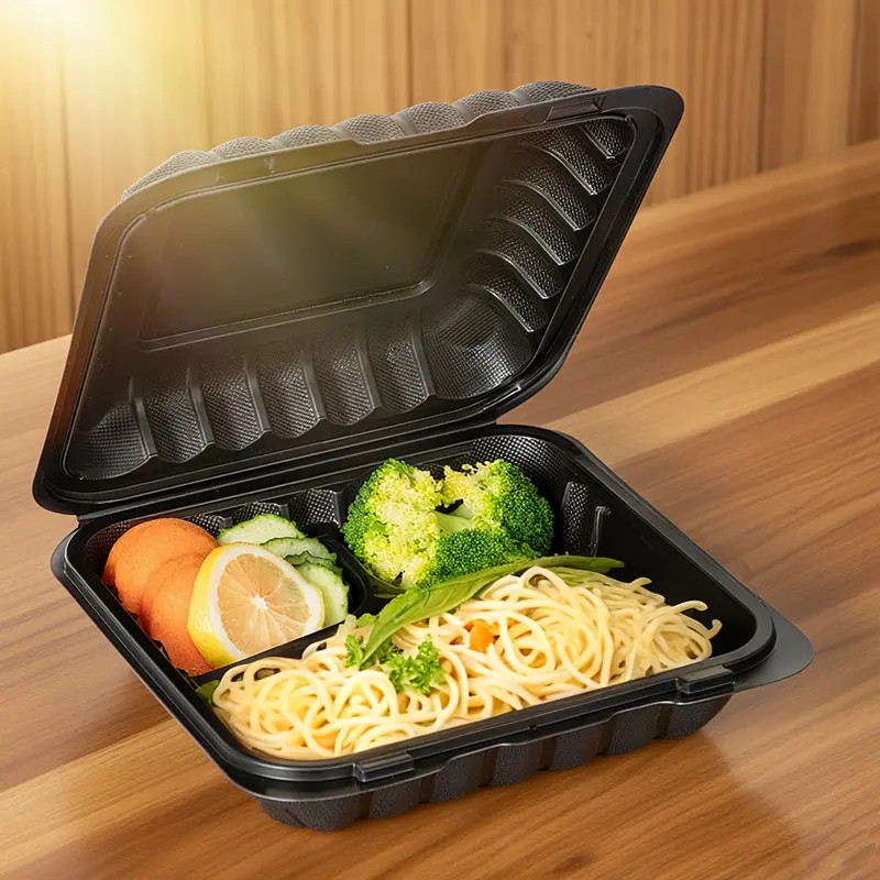hinged plastic containers wholesale