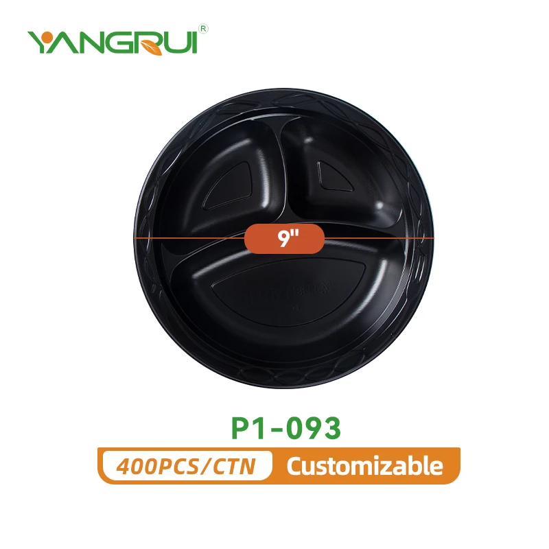 black plastic plates black plastic plates